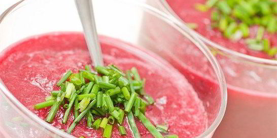 Мусс из свеклы с бальзамическим уксусом