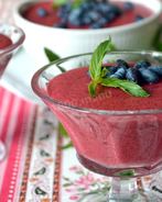 Мусс из жимолости