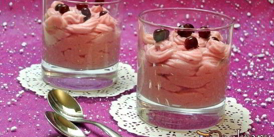 Мусс клюквенный