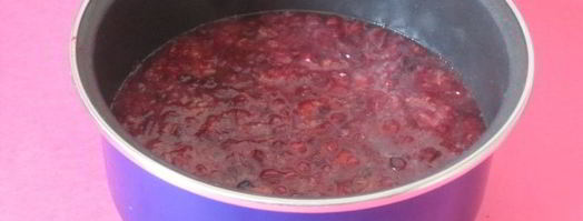 мусс клюквенный. Шаг 7