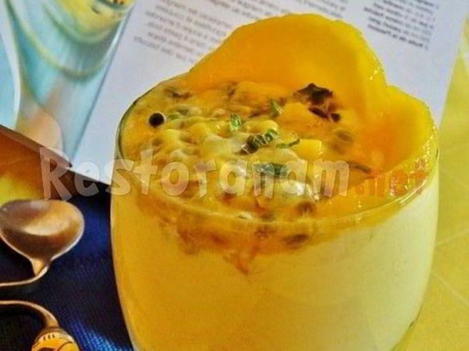 Рецепт мусса манго маракуйя