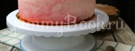 муссовый клубничный торт. Шаг 12