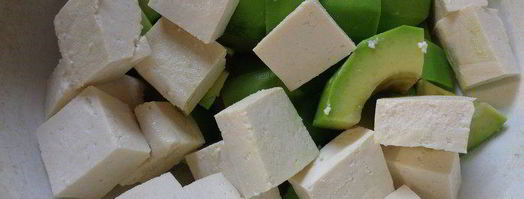 нежный мусс из авокадо с тофу. Шаг 5