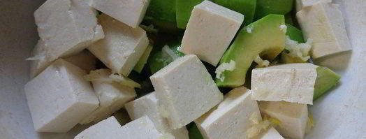 нежный мусс из авокадо с тофу. Шаг 6