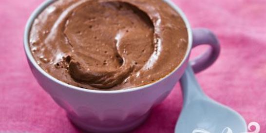 Шоколадный мусс из творога