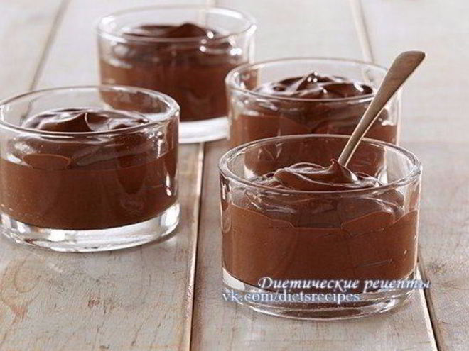 Рецепт шоколадного мусса
