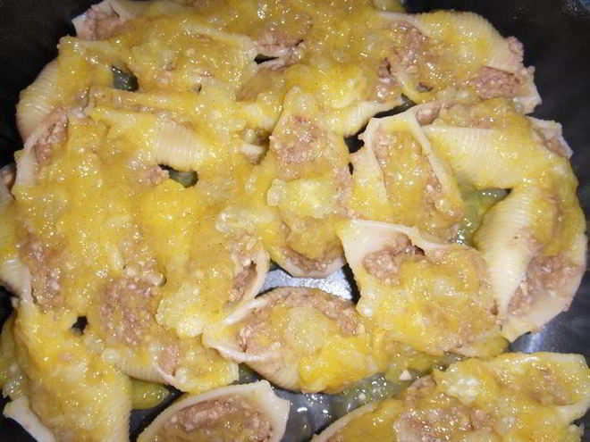 Рецепт сладкой пасты с яблочным муссом под апельсиновым соусом