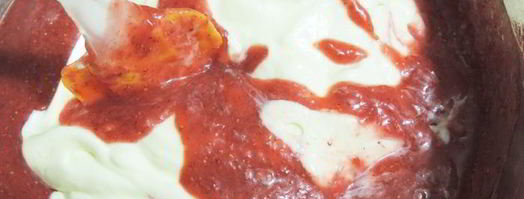 торт-мусс клубника в шоколаде. Шаг 12