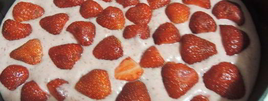 торт-мусс клубника в шоколаде. Шаг 14