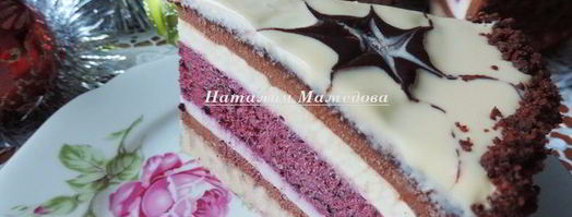 торт-мусс новогодняя фантазия. Шаг 21