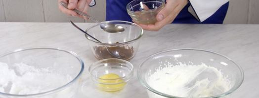 трехцветный шоколадный мусс. Шаг 4