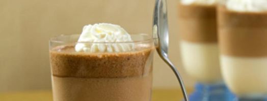 трехцветный шоколадный мусс. Шаг 6