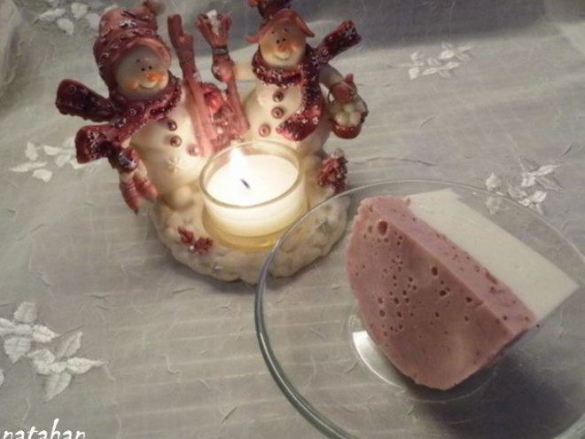 Рецепт творожного мусса с брусникой