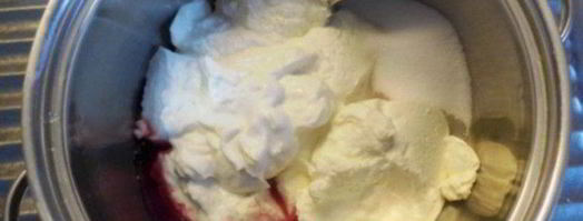 творожный мусс с брусникой. Шаг 7