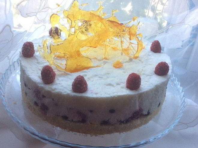 Рецепт ягодного торта-мусса