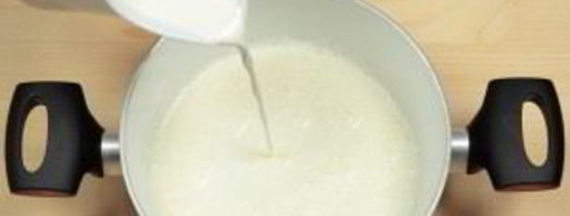 мятная панна котта. Шаг 5