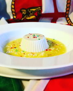 Панна котта Пина колада