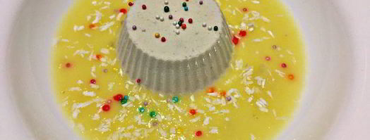 панна котта пина колада. Шаг 9