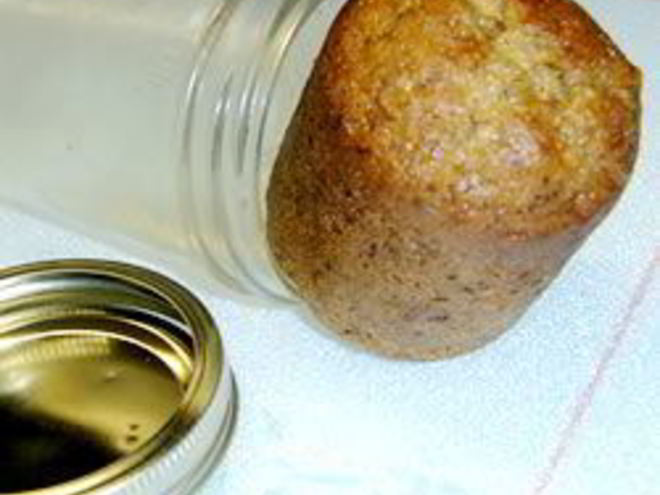 Рецепт бананового кулича в банке