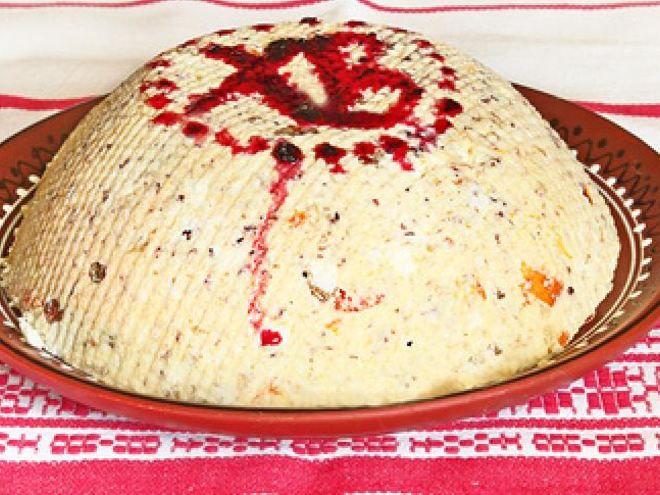 Рецепт боярской пасхи из творога, орехов и сухофруктов