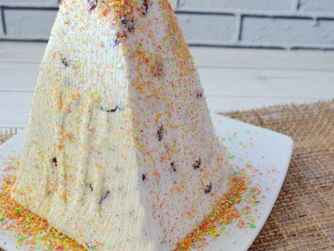 Рецепт диетической творожной пасхи