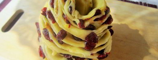 кружевной пасхальный кулич. Шаг 14