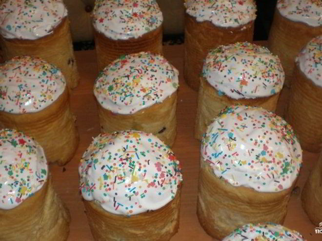 Рецепт кулича на закваске без дрожжей