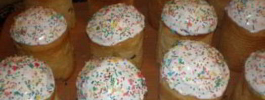 кулич на закваске без дрожжей. Шаг 4