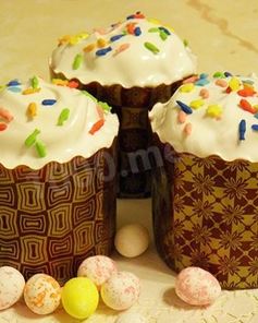 Кулич простой легкий без дрожжей