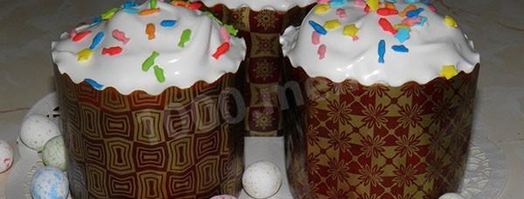 кулич простой легкий без дрожжей. Шаг 12