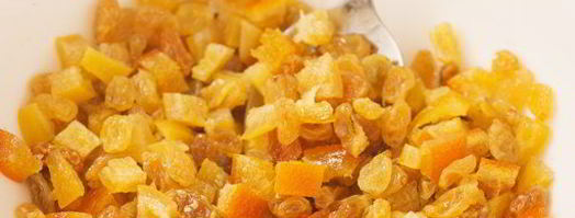 кулич с апельсиновыми цукатами и ванилью. Шаг 4