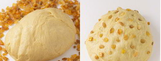 кулич с апельсиновыми цукатами и ванилью. Шаг 19