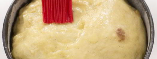 кулич с апельсиновыми цукатами и ванилью. Шаг 24