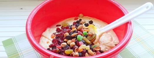 кулич с вяленой вишней и миндалем. Шаг 14