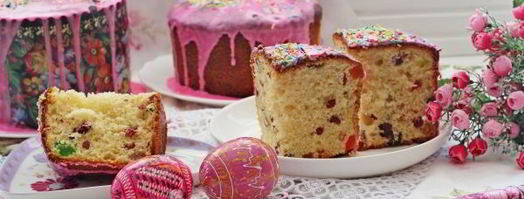 кулич с вяленой вишней и миндалем. Шаг 20