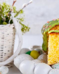 Кулич шафрановый