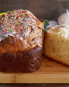 Кулич в хлебопечке Панасоник