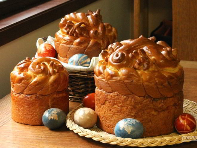 Рецепт куличей без изюма