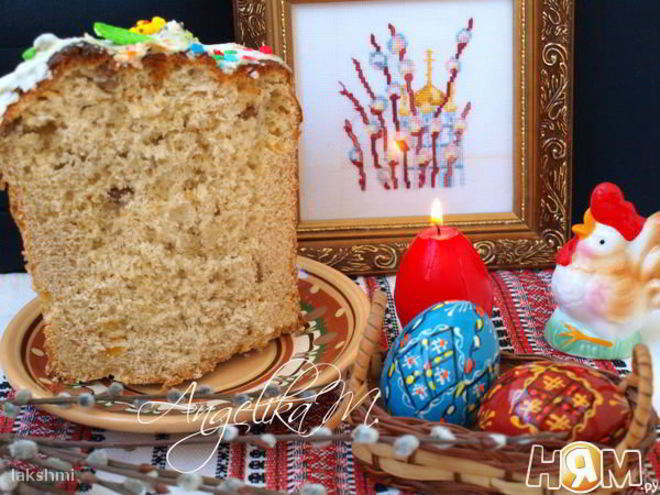 Рецепт куличей на кислом молоке