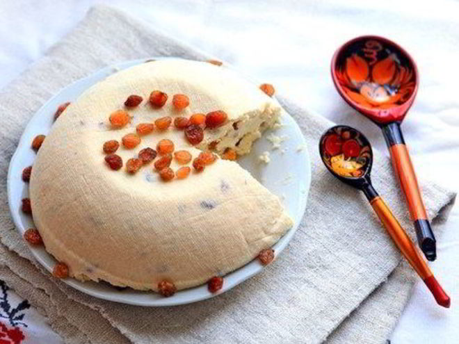 Рецепт пасхи из рикотты и маскарпоне с миндалем