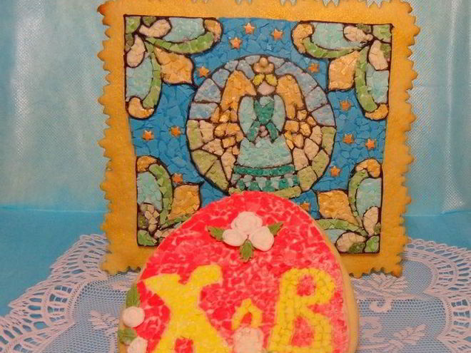 Рецепт пасхальной мозаики