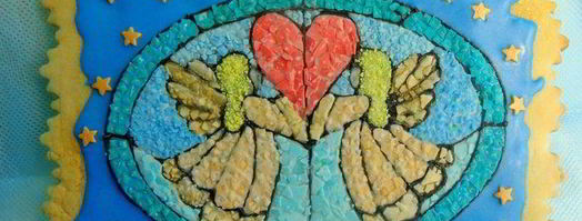 пасхальная мозаика. Шаг 17