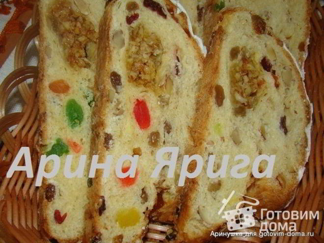 Рецепт пасхального хлеба