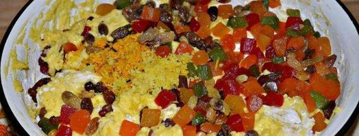 пасхальный кулич с цукатами. Шаг 5