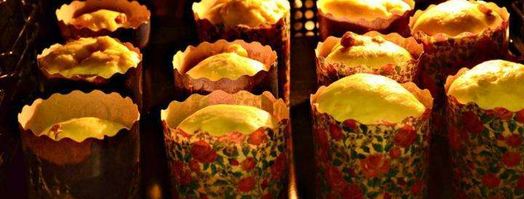 пасхальный кулич с цукатами. Шаг 7