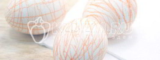 пасхальные яйца карандашные. Шаг 3