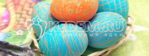 пасхальные яйца карандашные. Шаг 7