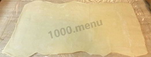 штрудель к пасхальному столу из слоеного теста. Шаг 7