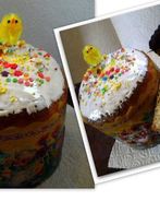 Творожный кулич