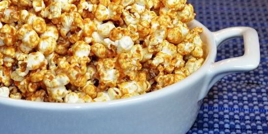Попкорн с арахисовым маслом